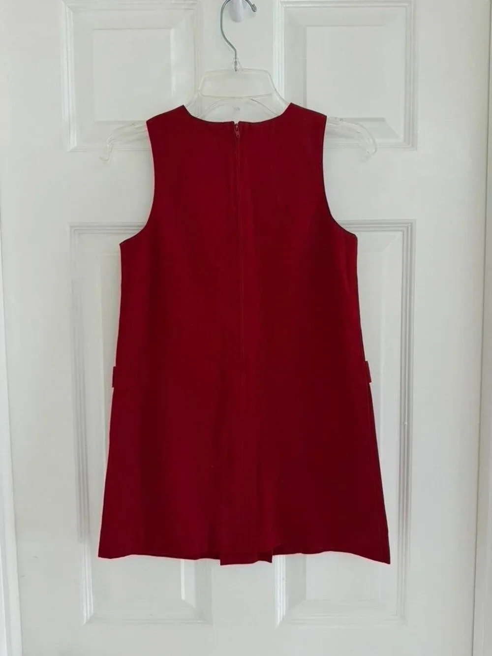 NWT Ralph Lauren Kids Pep Squad Collegiate Red Jumper Dress Cotton Size 6 Preppy